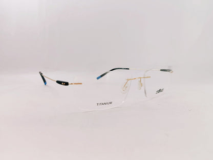 iDom Eyeglasses Rimless Rectangle Specs For Men 5500AV
