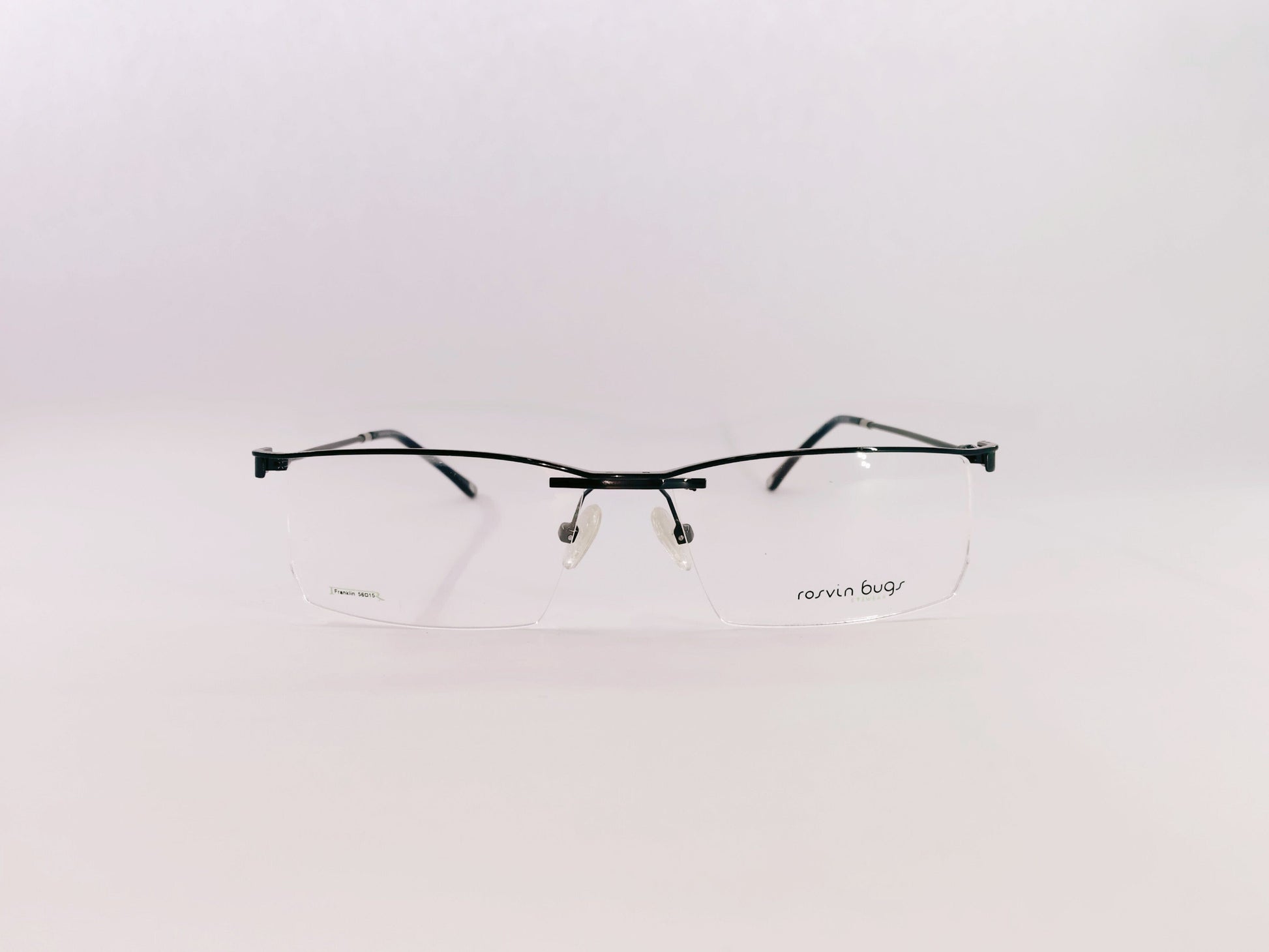 iDom Eyeglasses Rimless Rectangle Specs For Men 572769