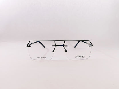 iDom Eyeglasses Rimless Rectangle Specs For Men 777566
