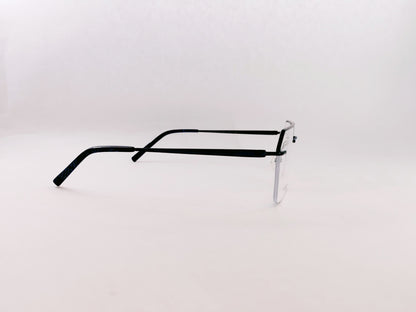 iDom Eyeglasses Rimless Rectangle Specs For Men 777566