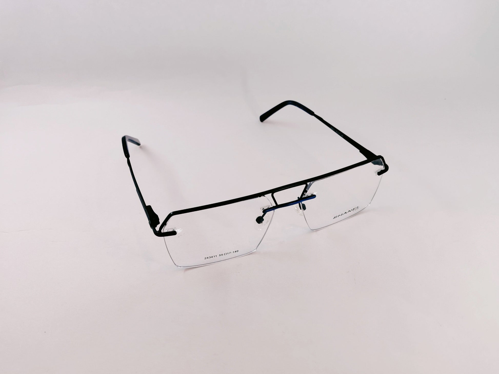 iDom Eyeglasses Rimless Rectangle Specs For Men 777566