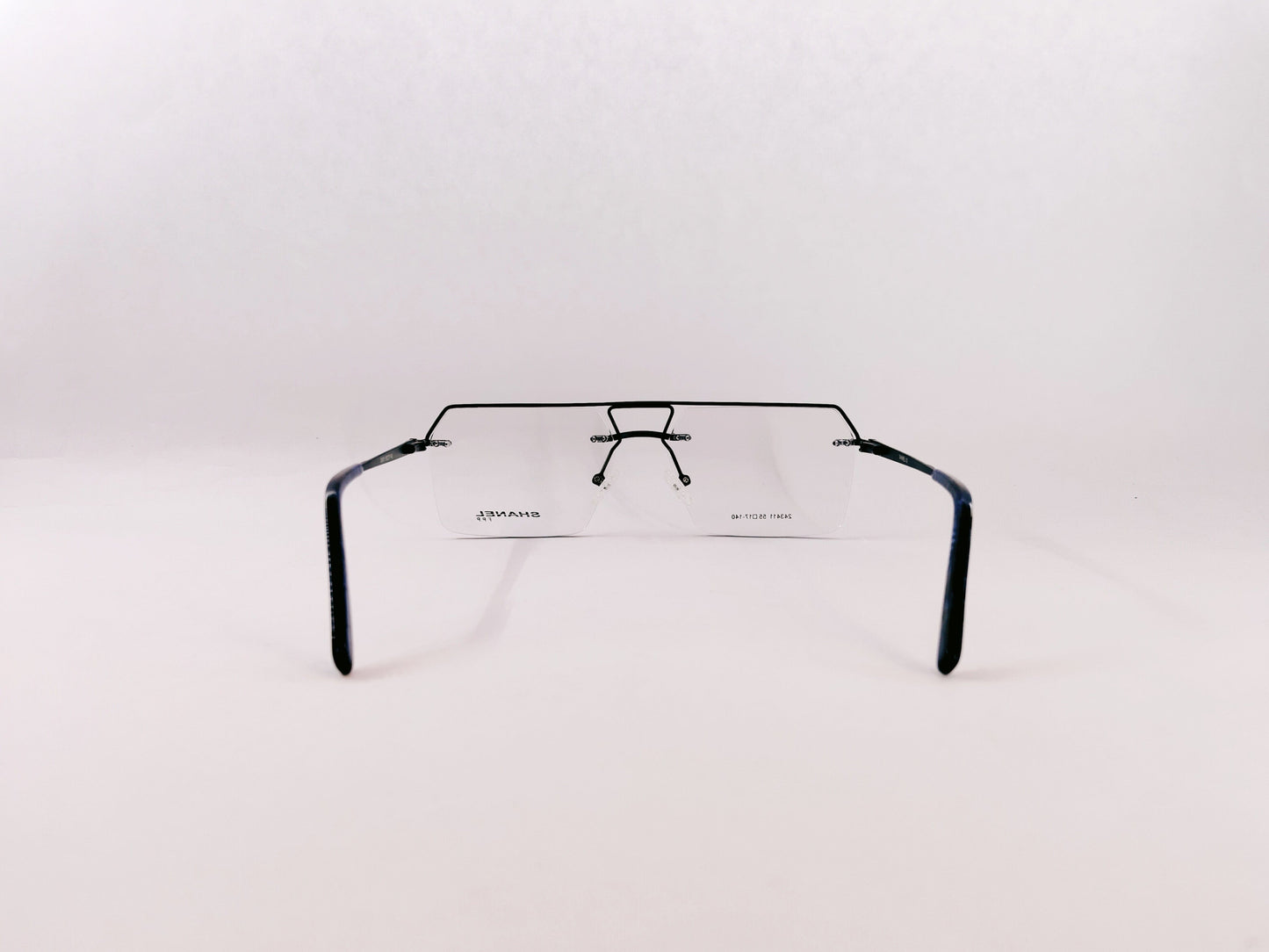 iDom Eyeglasses Rimless Rectangle Specs For Men 777566