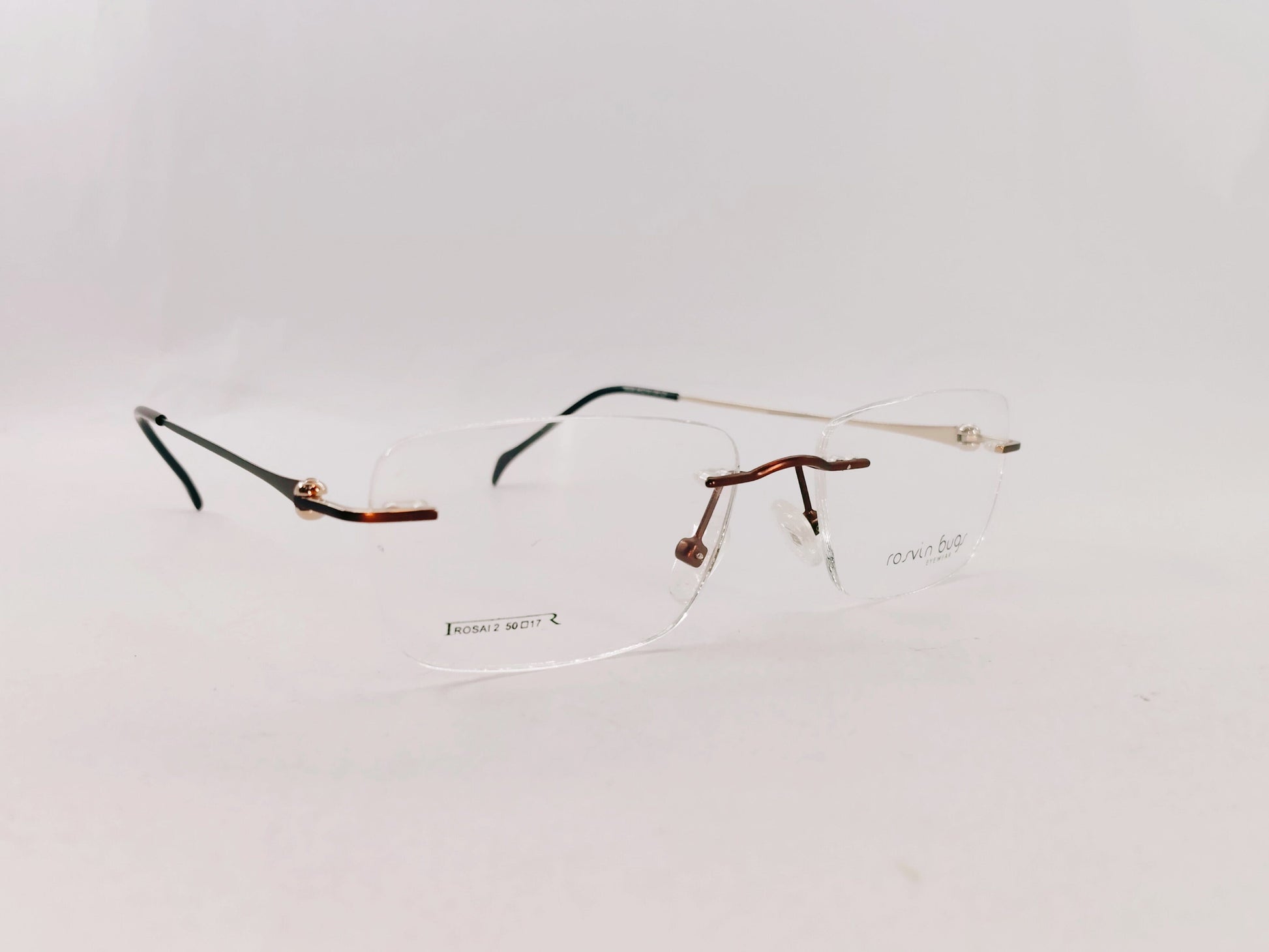 iDom Eyeglasses Rimless Rectangle Specs For Men 790293