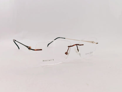 iDom Eyeglasses Rimless Rectangle Specs For Men 790293