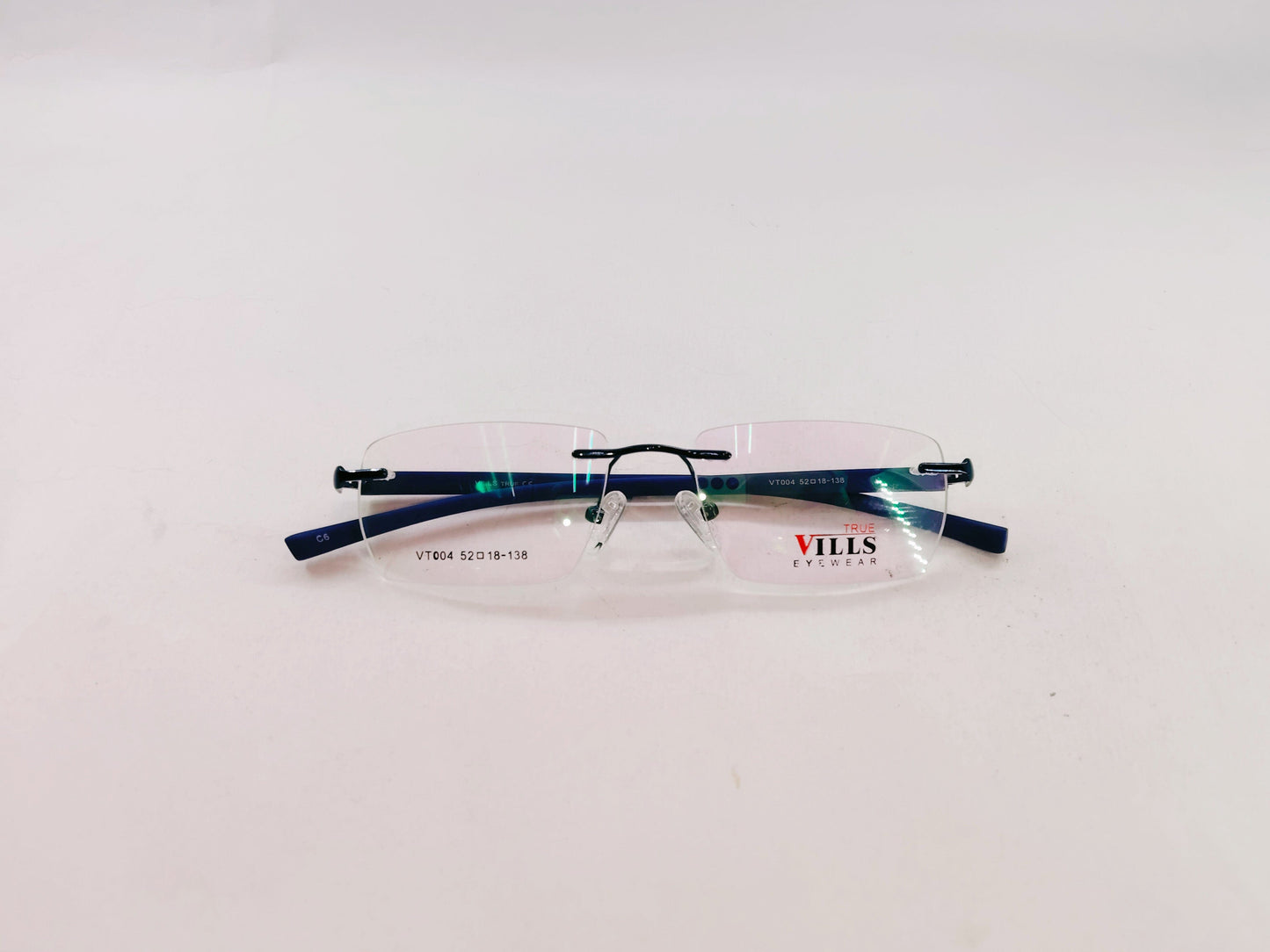 iDom Eyeglasses Rimless Rectangle Specs For Men 874286