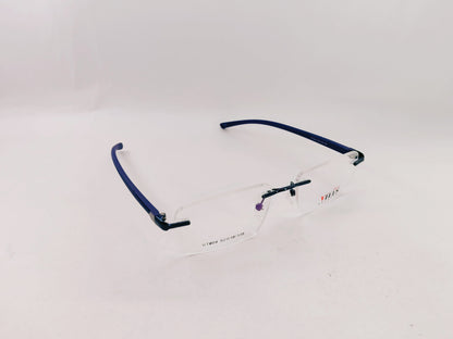 iDom Eyeglasses Rimless Rectangle Specs For Men 874286