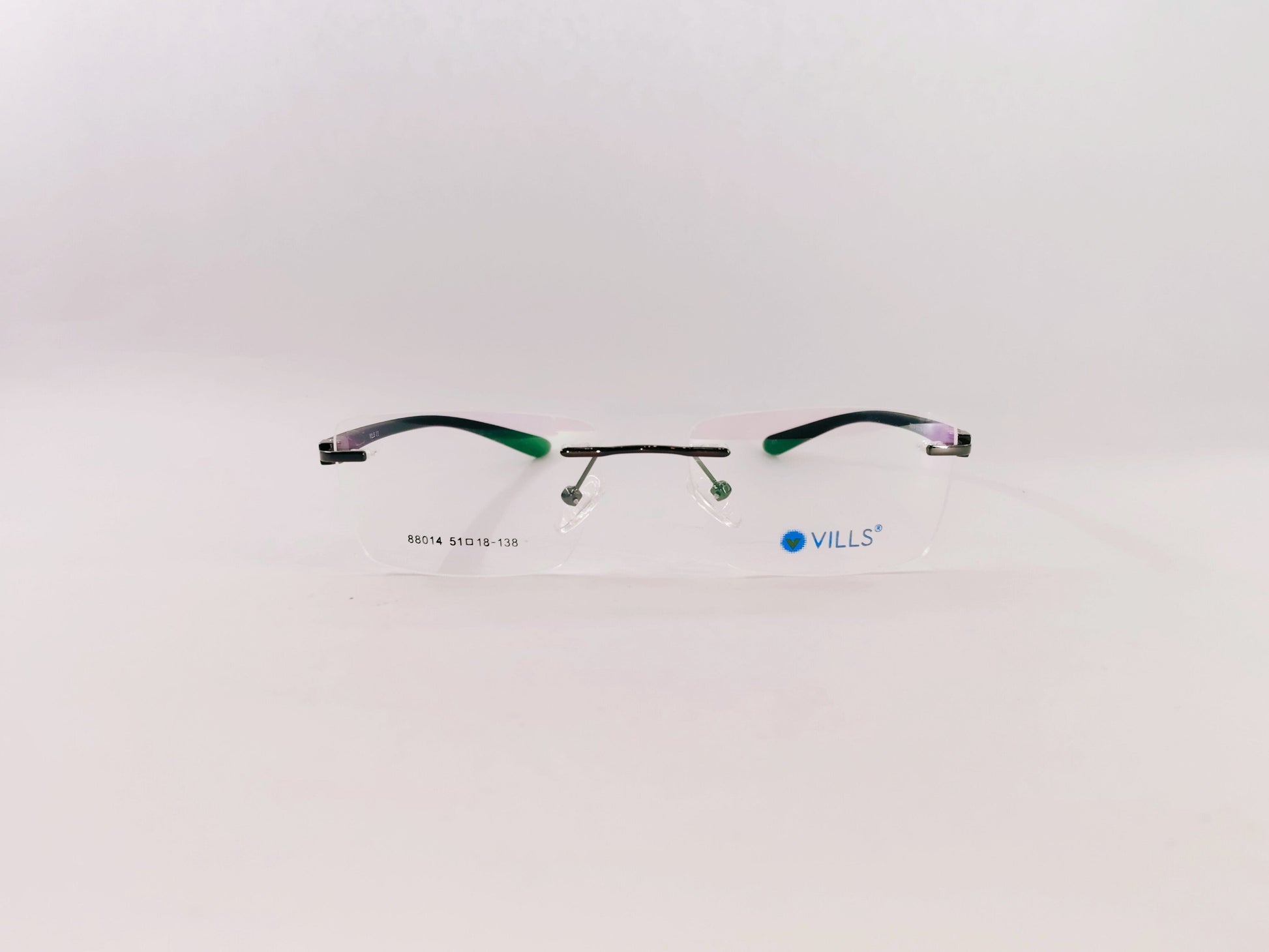 iDom Eyeglasses Rimless Rectangle Specs For Men 88014