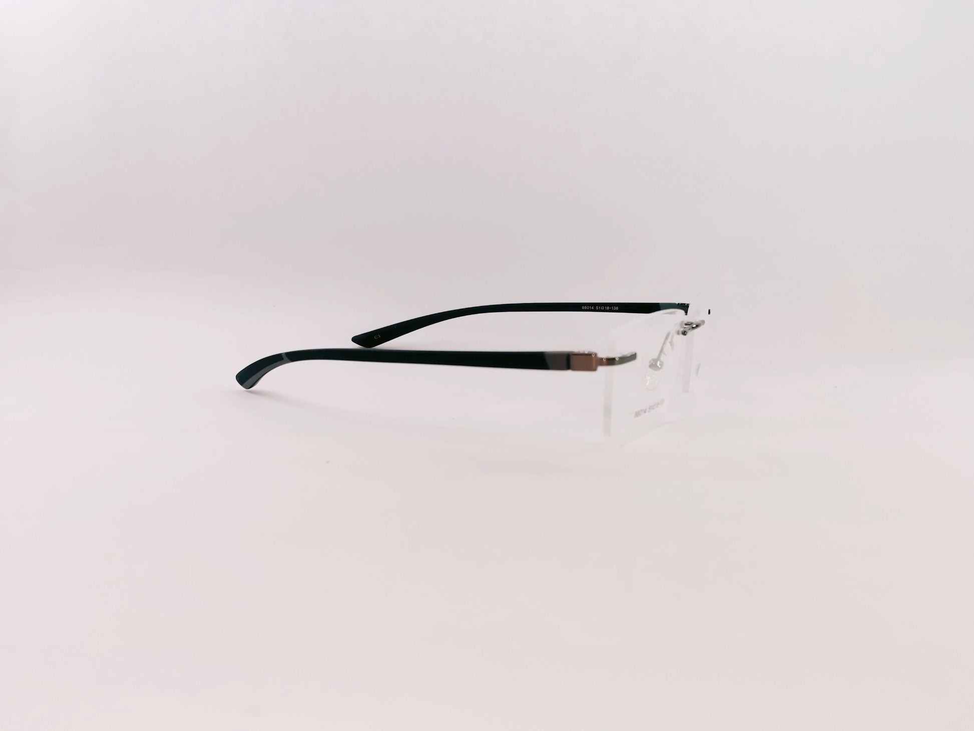 iDom Eyeglasses Rimless Rectangle Specs For Men 88014