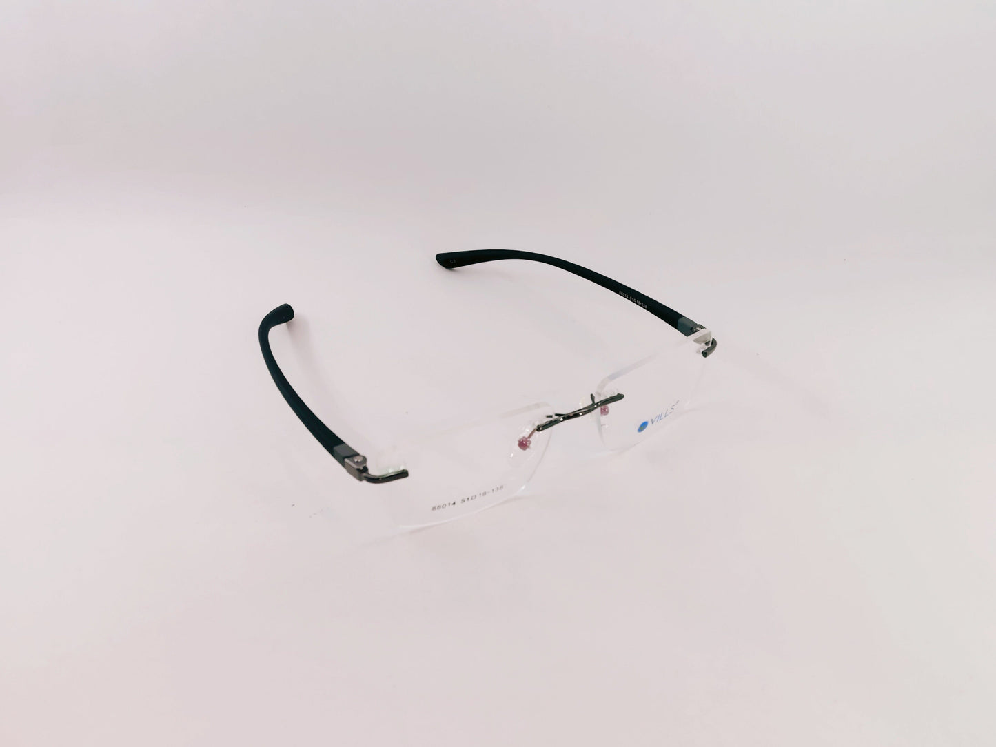 iDom Eyeglasses Rimless Rectangle Specs For Men 88014