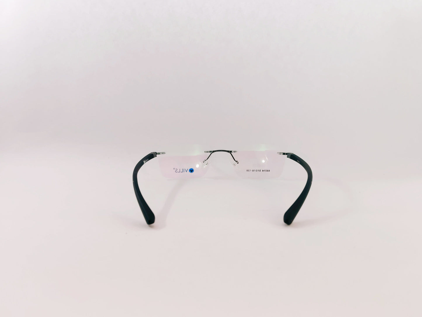 iDom Eyeglasses Rimless Rectangle Specs For Men 88014