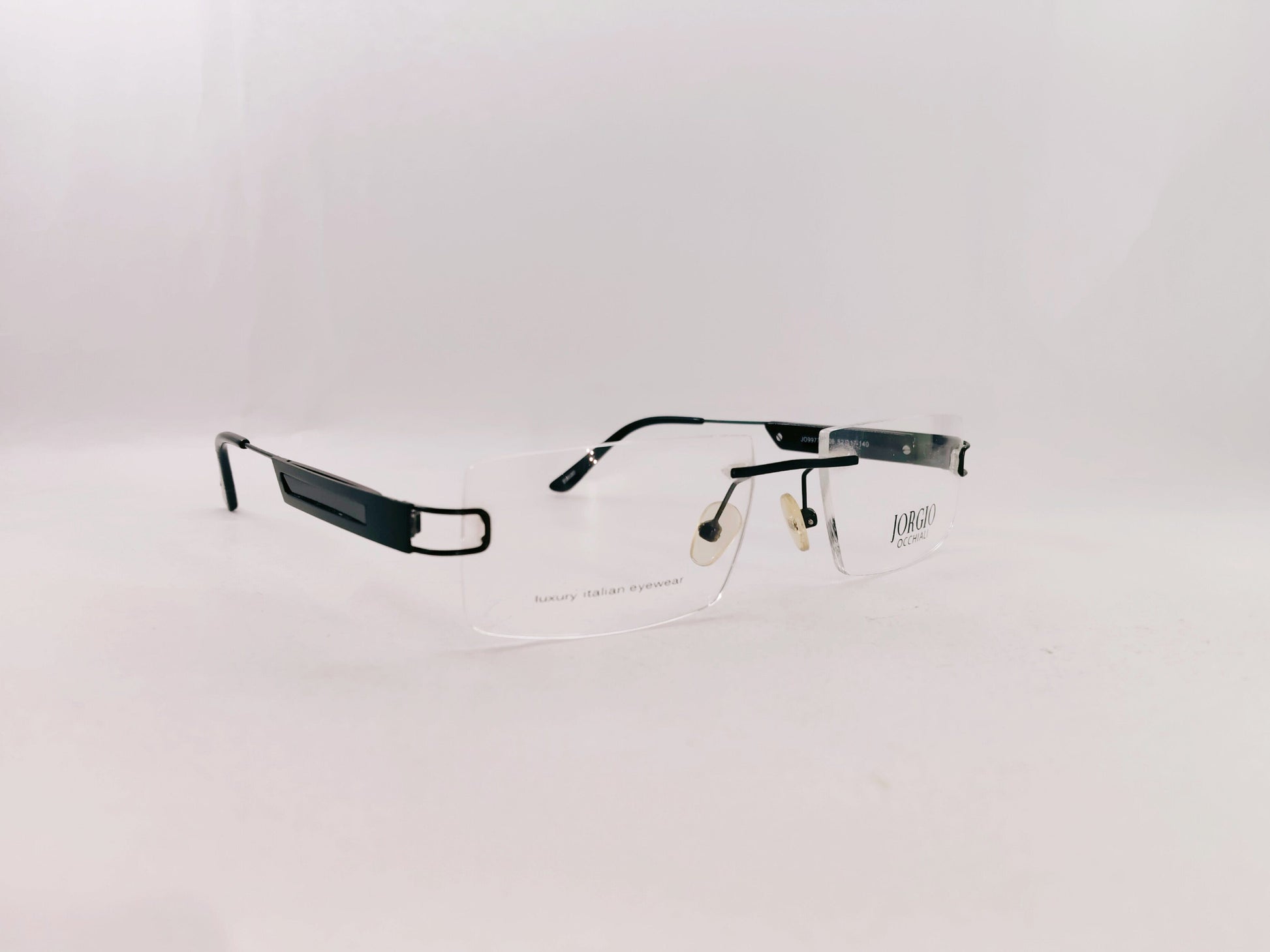 iDom Eyeglasses Rimless Rectangle Specs For Men 894679