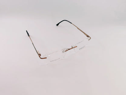 iDom Eyeglasses Rimless Rectangle Specs For Men & Women 122758