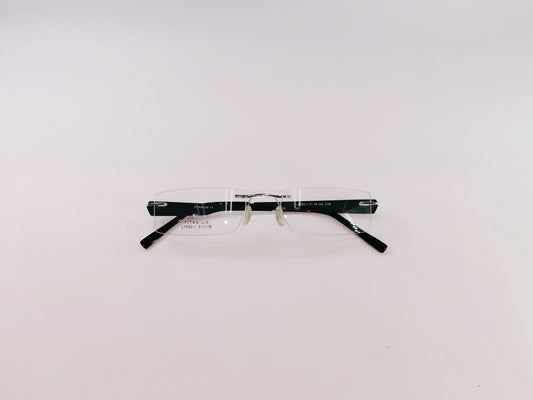 iDom Eyeglasses Rimless Rectangle Specs For Men & Women 159138
