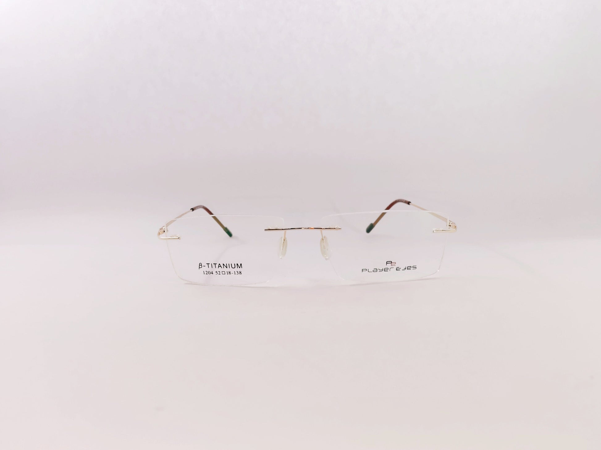 iDom Eyeglasses Rimless Rectangle Specs For Men & Women 179473
