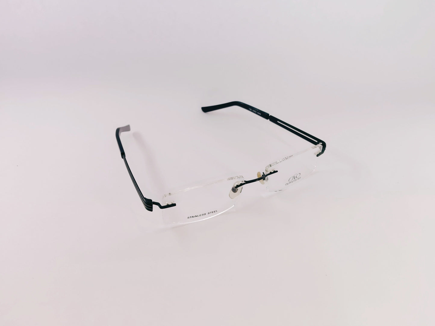 iDom Eyeglasses Rimless Rectangle Specs For Men & Women 205252
