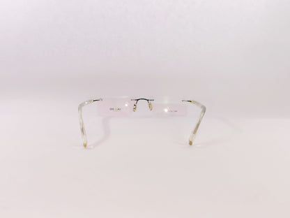 iDom Eyeglasses Rimless Rectangle Specs For Men & Women 252597