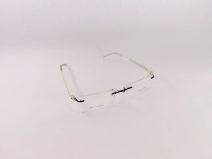 iDom Eyeglasses Rimless Rectangle Specs For Men & Women 252597