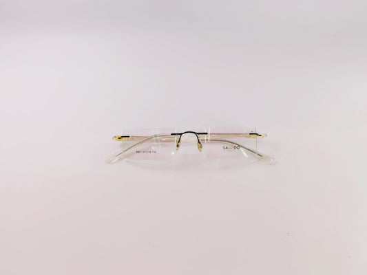 iDom Eyeglasses Rimless Rectangle Specs For Men & Women 252597