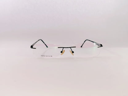 iDom Eyeglasses Rimless Rectangle Specs For Men & Women 271009