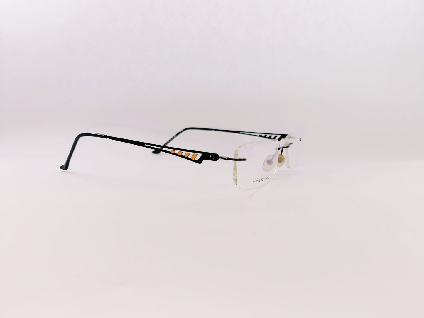 iDom Eyeglasses Rimless Rectangle Specs For Men & Women 271009