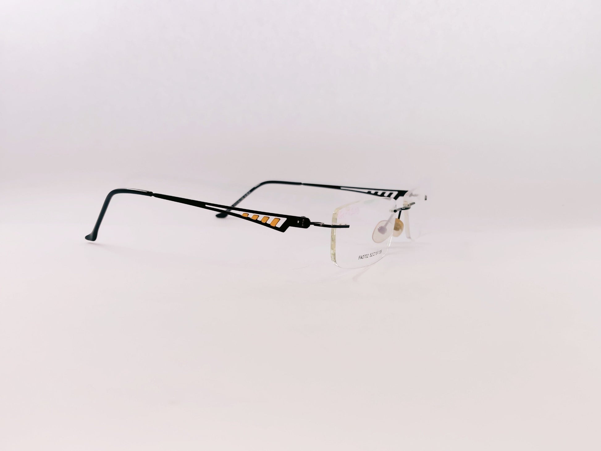 iDom Eyeglasses Rimless Rectangle Specs For Men & Women 271009