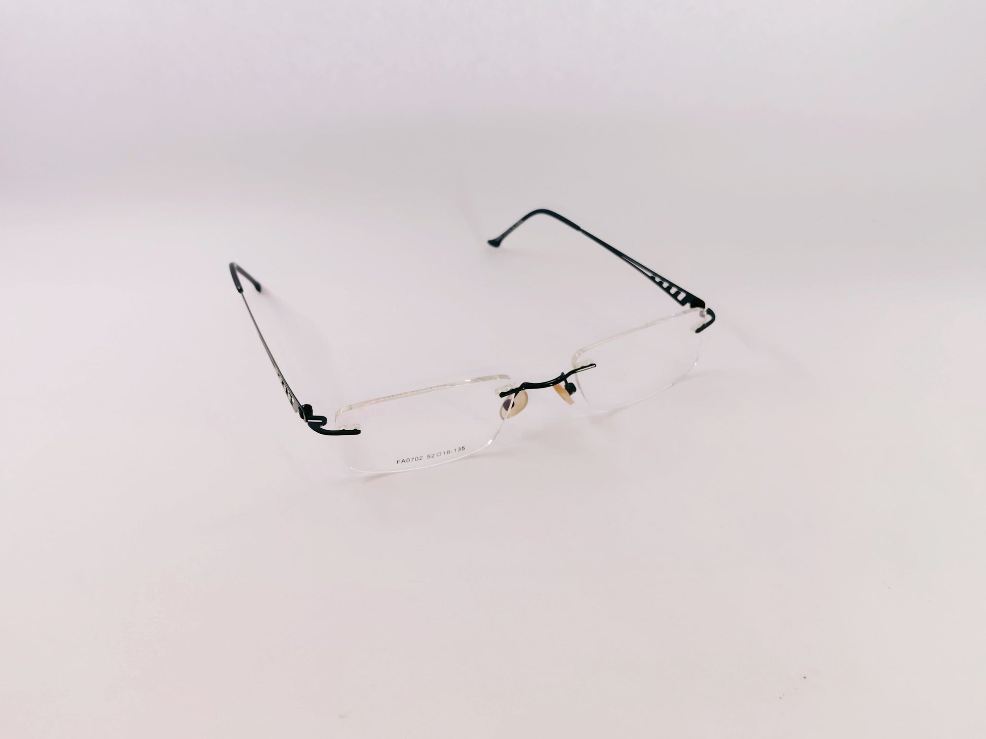iDom Eyeglasses Rimless Rectangle Specs For Men & Women 271009