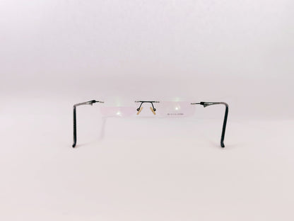 iDom Eyeglasses Rimless Rectangle Specs For Men & Women 271009