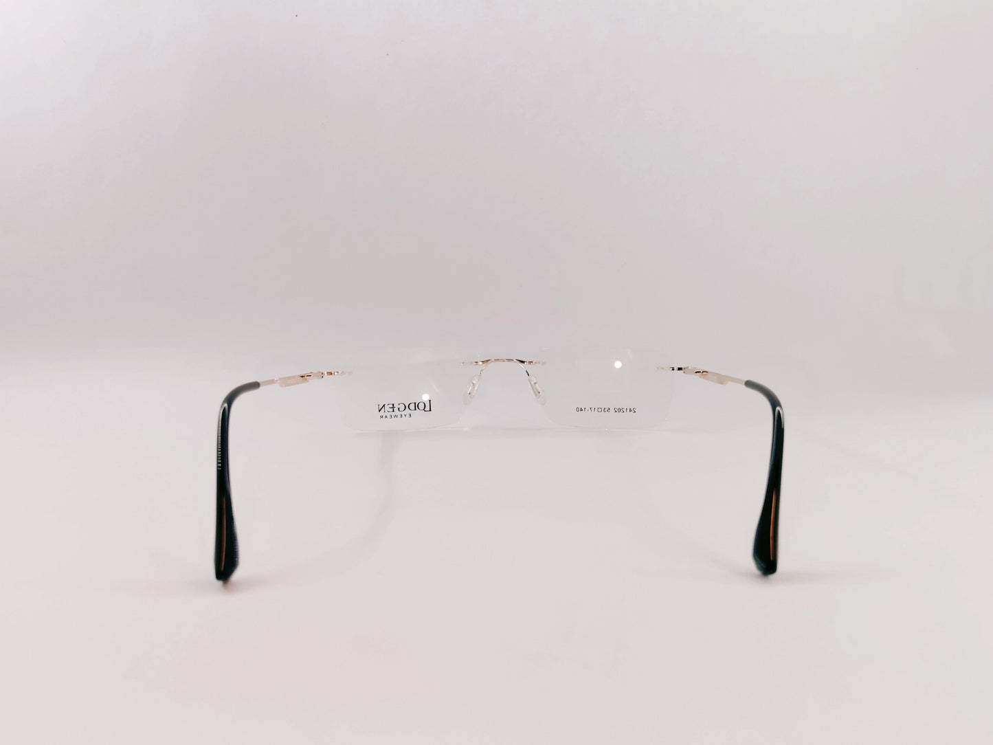 iDom Eyeglasses Rimless Rectangle Specs For Men & Women 286973