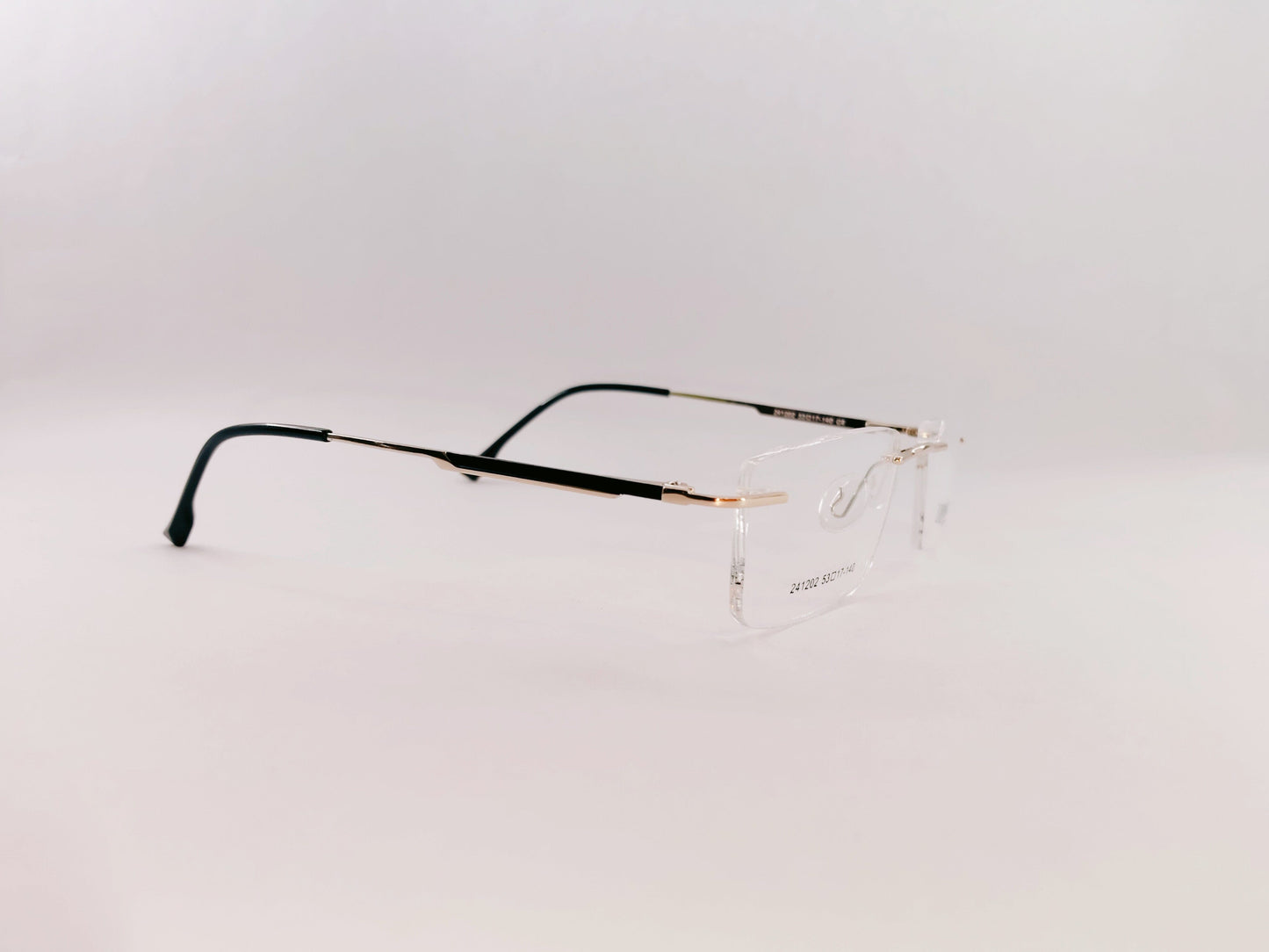 iDom Eyeglasses Rimless Rectangle Specs For Men & Women 286973
