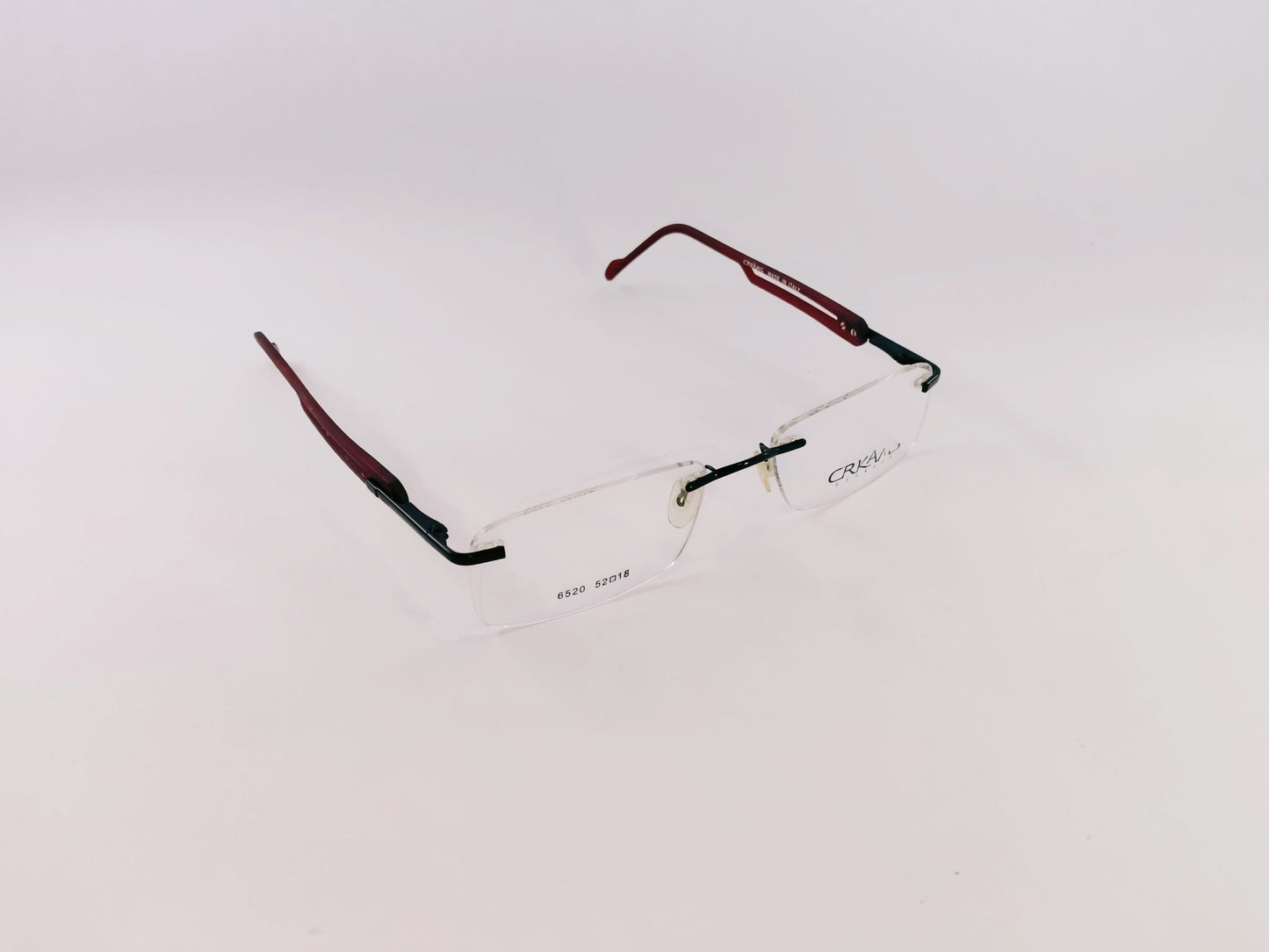 iDom Eyeglasses Rimless Rectangle Specs For Men & Women 294564