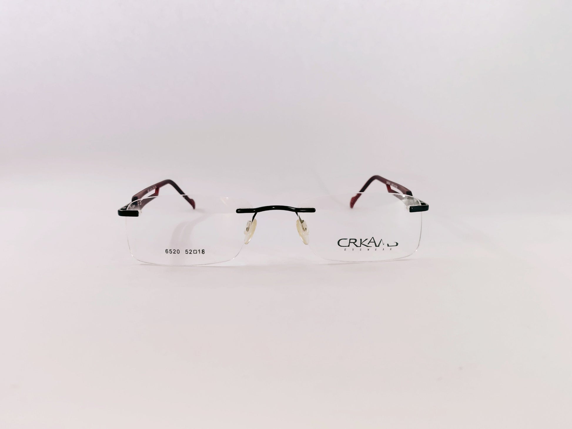 iDom Eyeglasses Rimless Rectangle Specs For Men & Women 294564