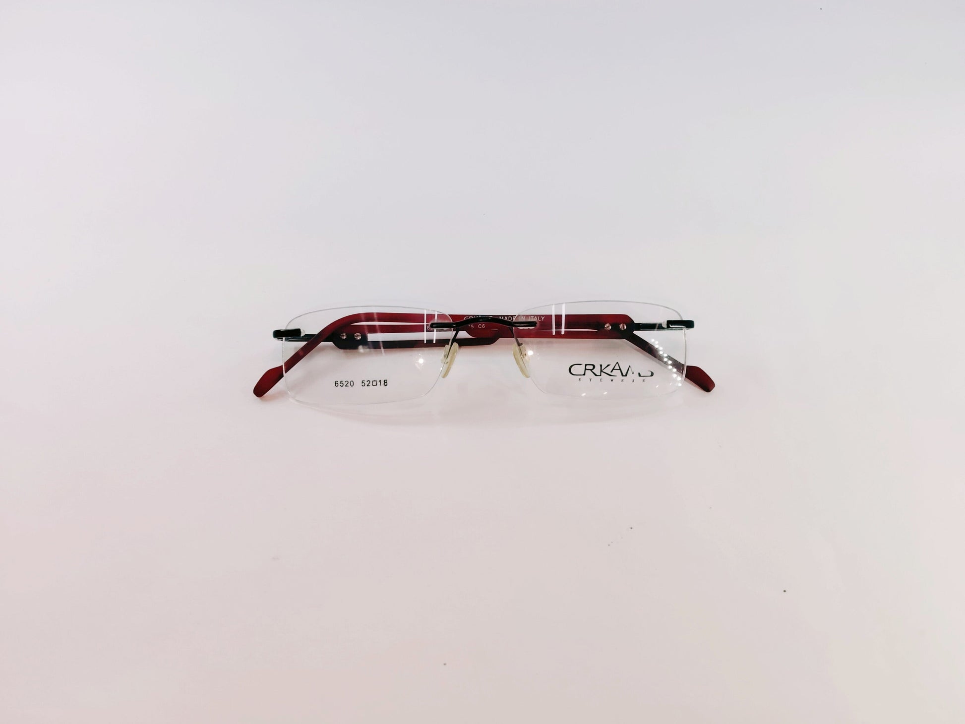 iDom Eyeglasses Rimless Rectangle Specs For Men & Women 294564