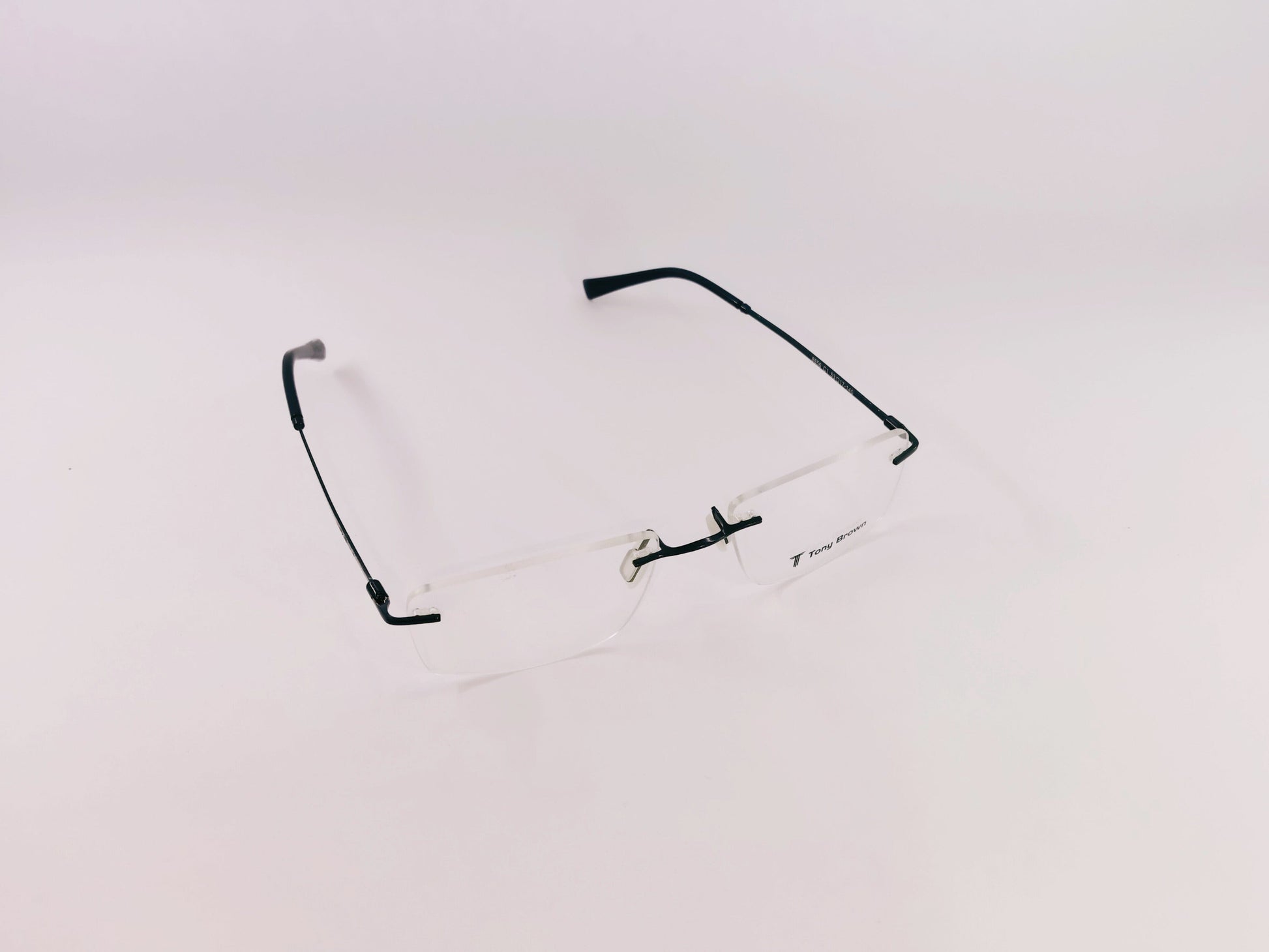 iDom Eyeglasses Rimless Rectangle Specs For Men & Women 319020