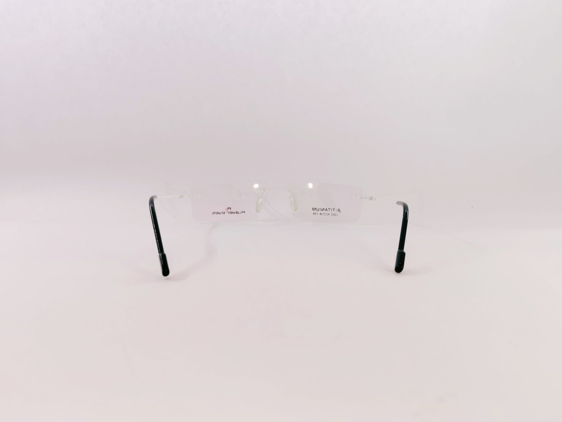 iDom Eyeglasses Rimless Rectangle Specs For Men & Women 319022