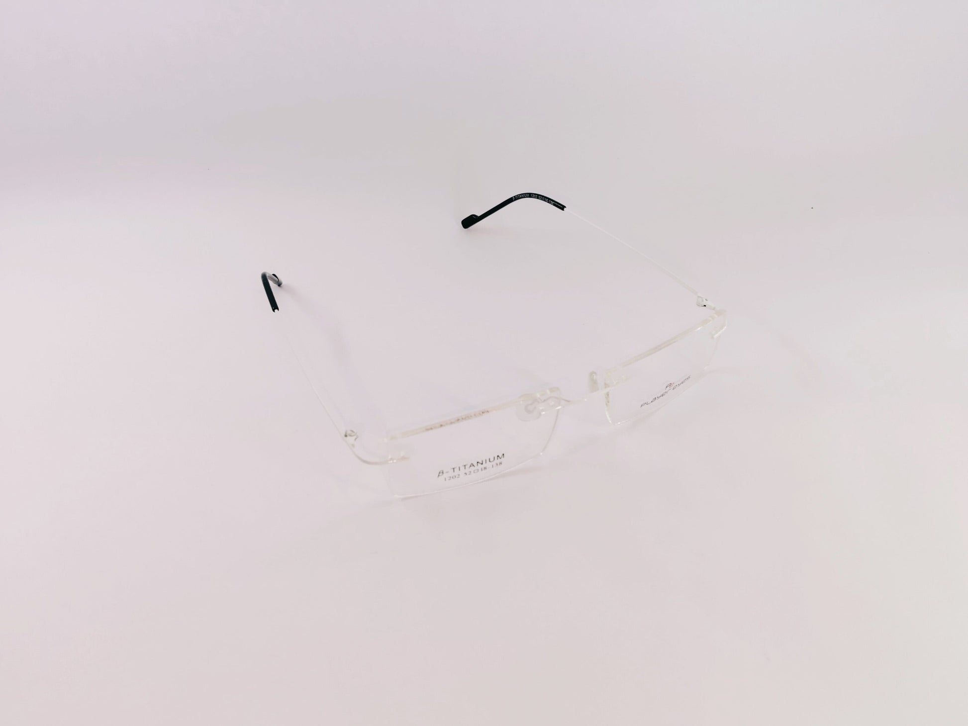 iDom Eyeglasses Rimless Rectangle Specs For Men & Women 319022