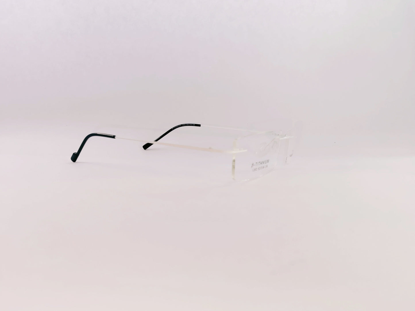 iDom Eyeglasses Rimless Rectangle Specs For Men & Women 319022