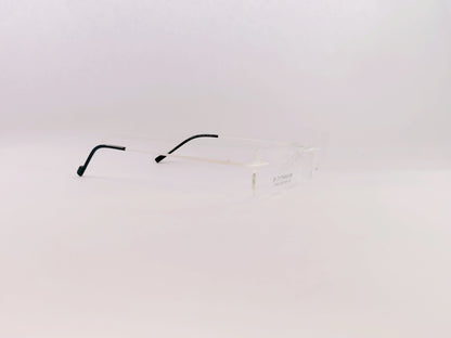iDom Eyeglasses Rimless Rectangle Specs For Men & Women 319022