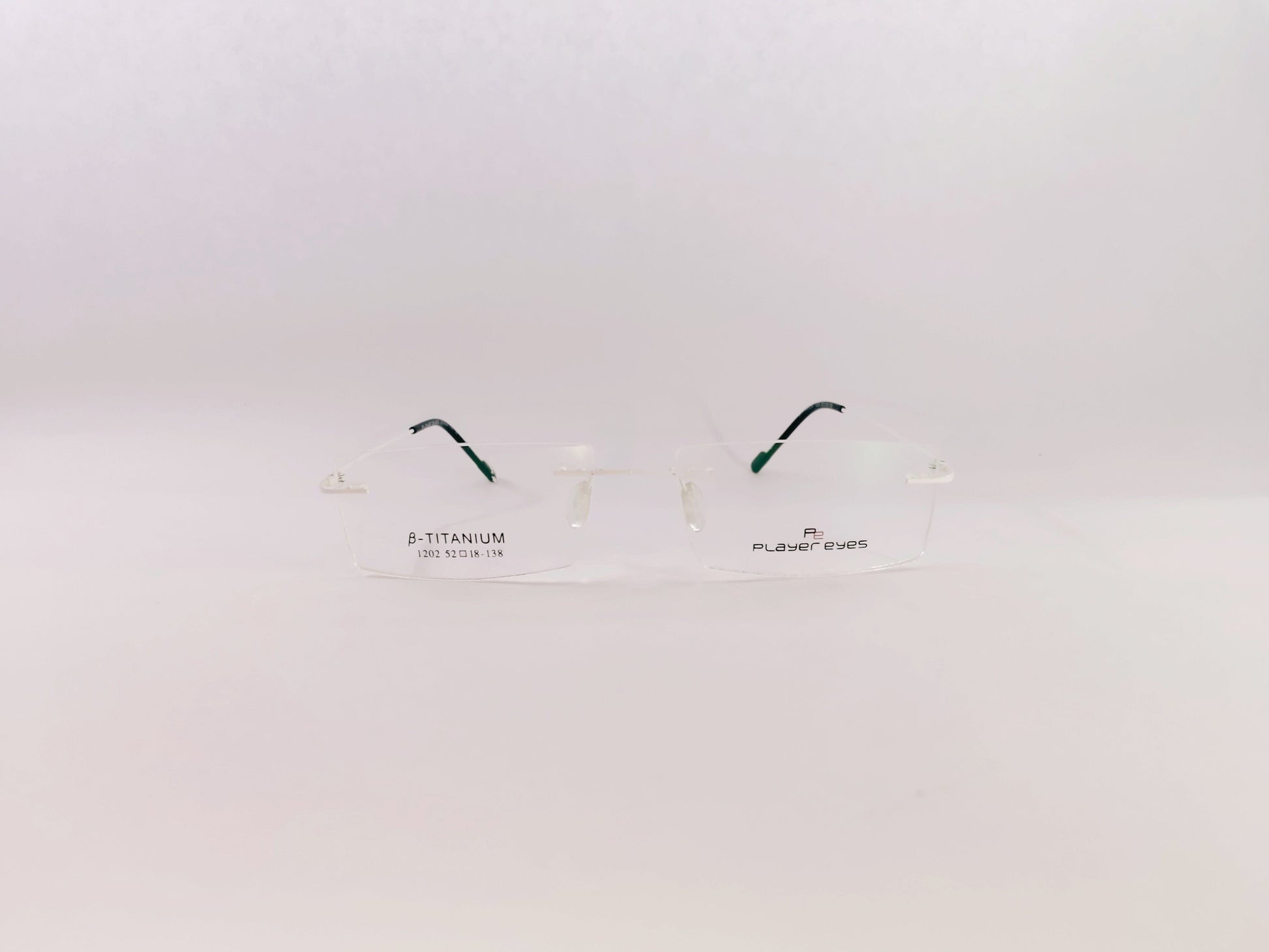 iDom Eyeglasses Rimless Rectangle Specs For Men & Women 319022