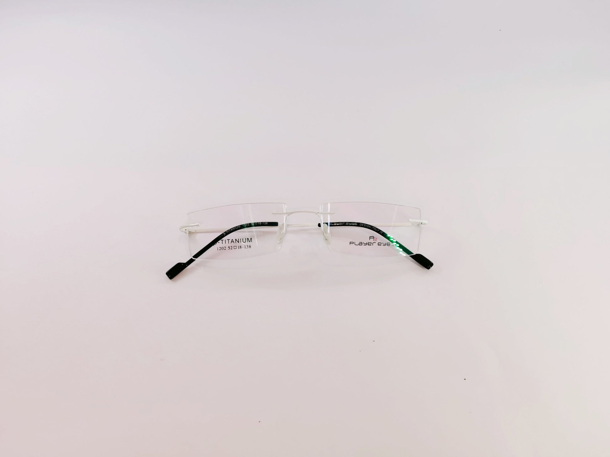 iDom Eyeglasses Rimless Rectangle Specs For Men & Women 319022