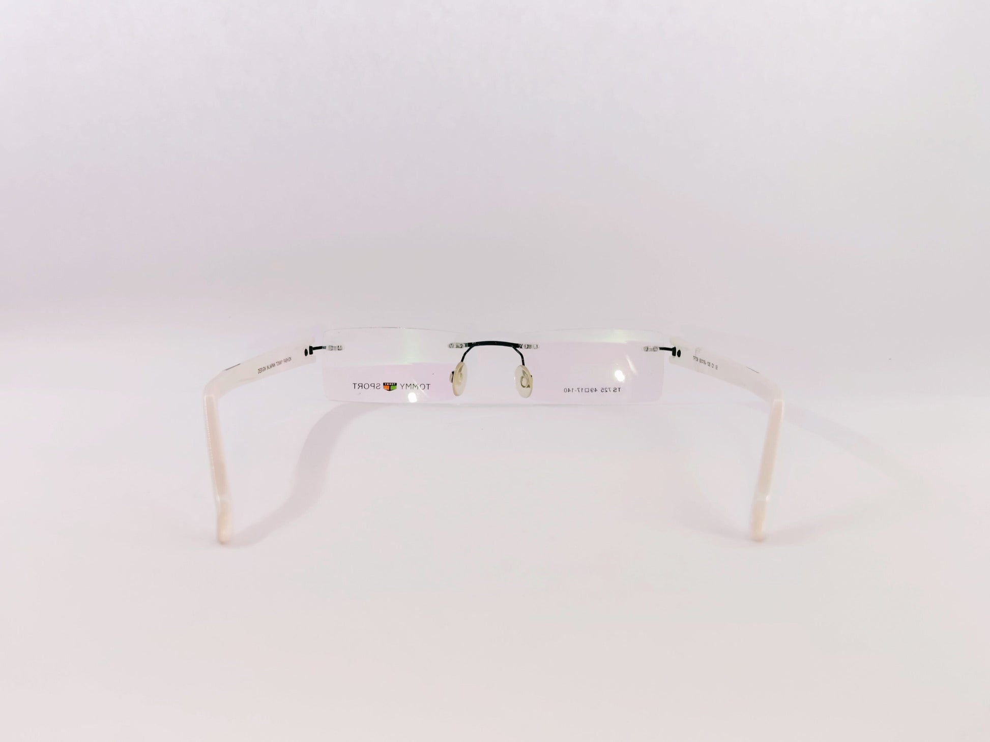 iDom Eyeglasses Rimless Rectangle Specs For Men & Women 326473