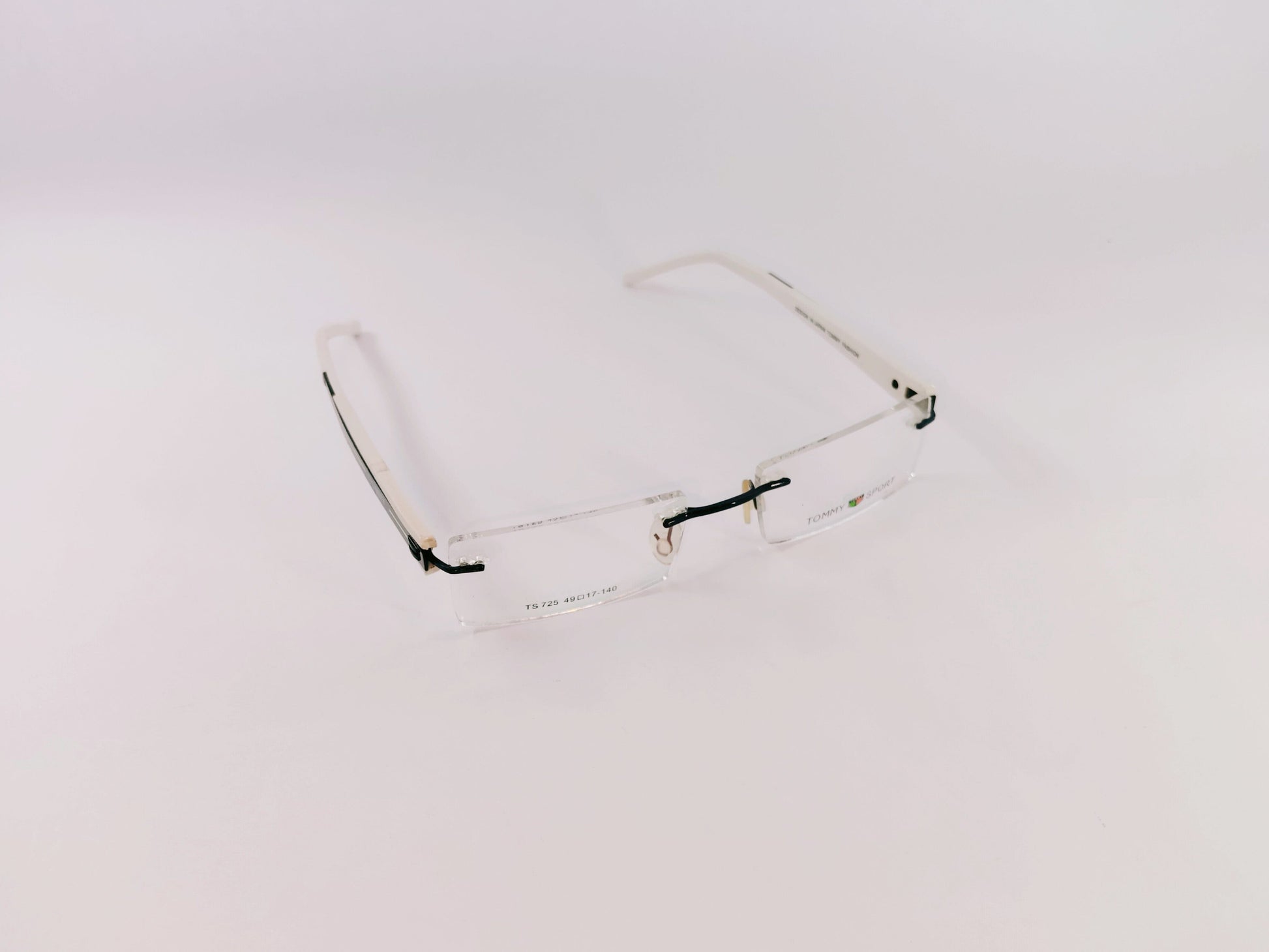 iDom Eyeglasses Rimless Rectangle Specs For Men & Women 326473
