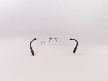 iDom Eyeglasses Rimless Rectangle Specs For Men & Women 335973
