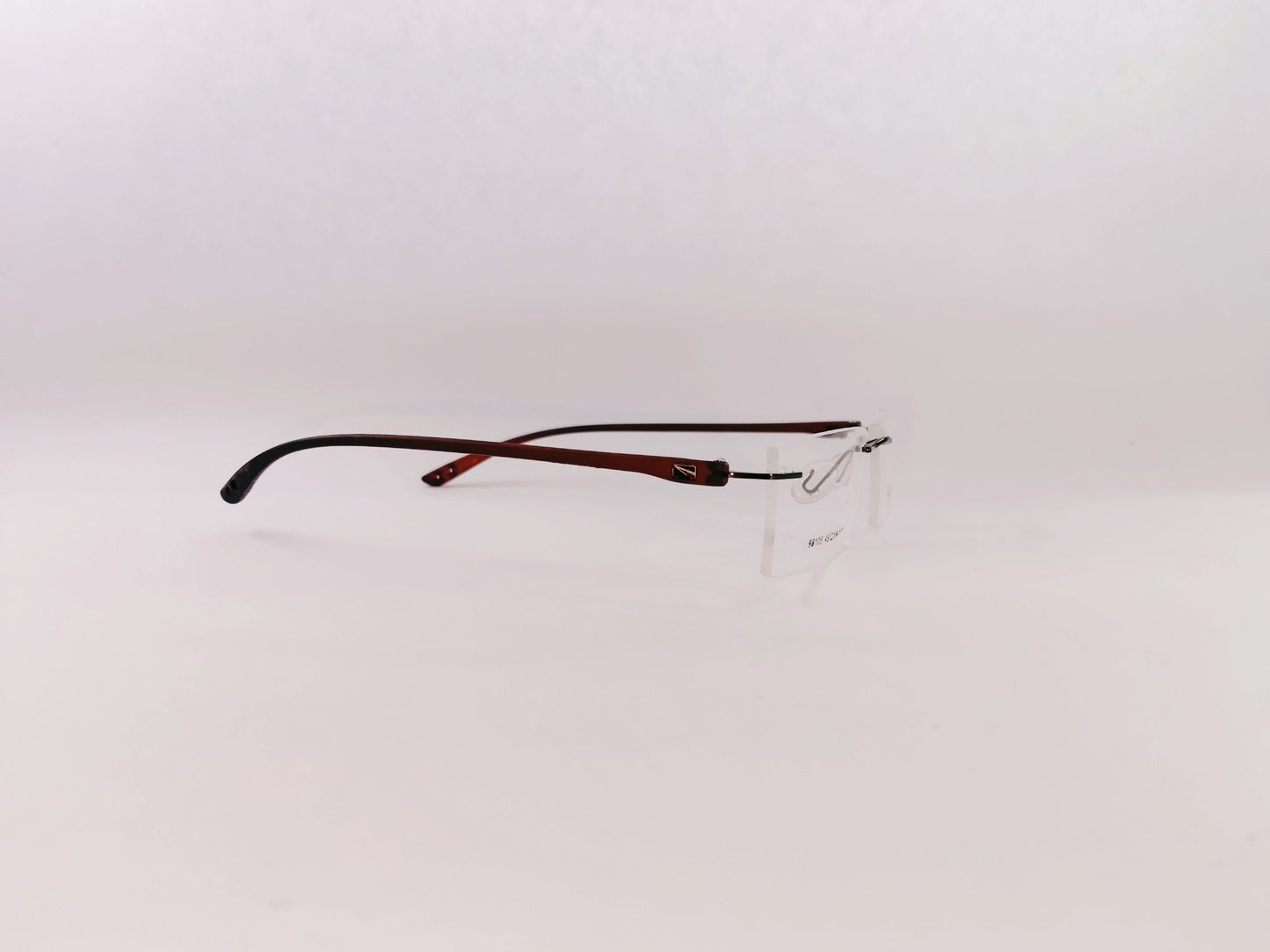 iDom Eyeglasses Rimless Rectangle Specs For Men & Women 335973