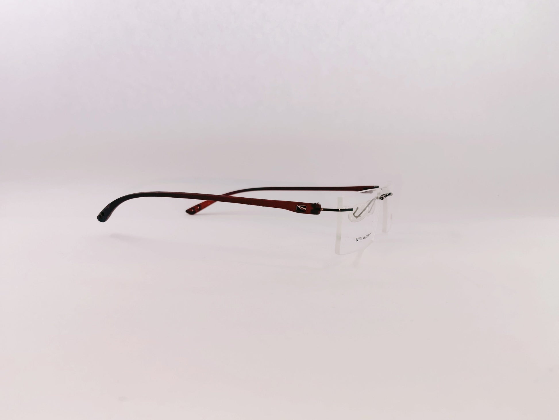 iDom Eyeglasses Rimless Rectangle Specs For Men & Women 335973