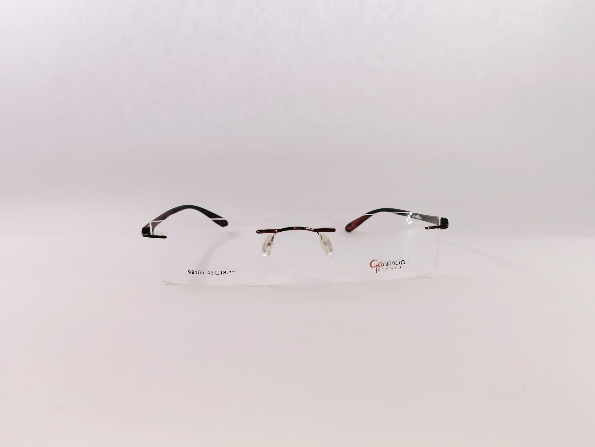 iDom Eyeglasses Rimless Rectangle Specs For Men & Women 335973
