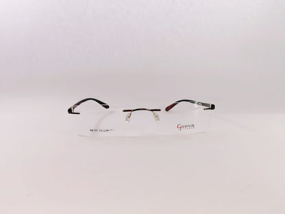 iDom Eyeglasses Rimless Rectangle Specs For Men & Women 335973