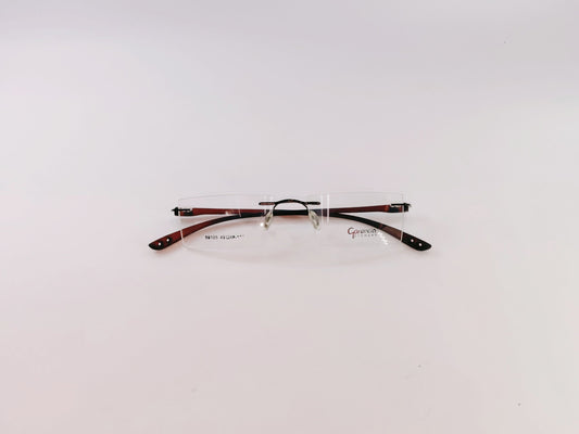iDom Eyeglasses Rimless Rectangle Specs For Men & Women 335973