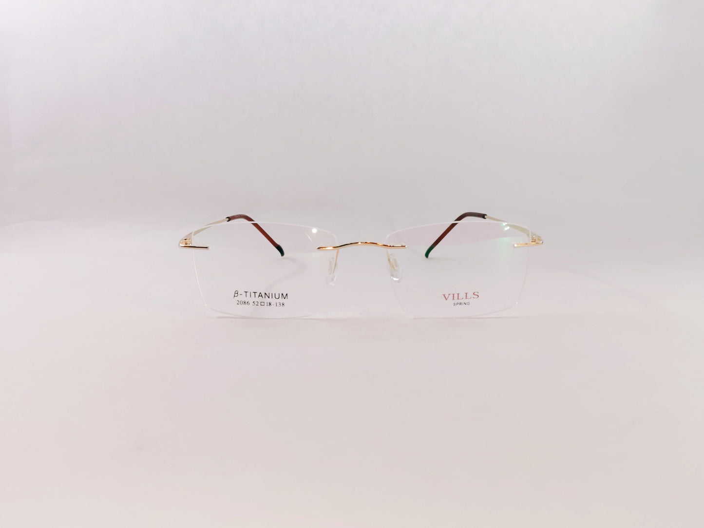 iDom Eyeglasses Rimless Rectangle Specs For Women 108308