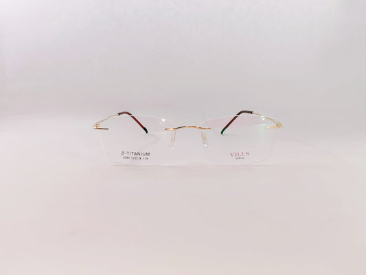 iDom Eyeglasses Rimless Rectangle Specs For Women 108308