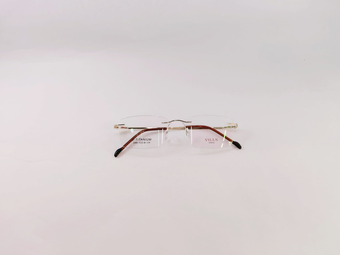 iDom Eyeglasses Rimless Rectangle Specs For Women 108308